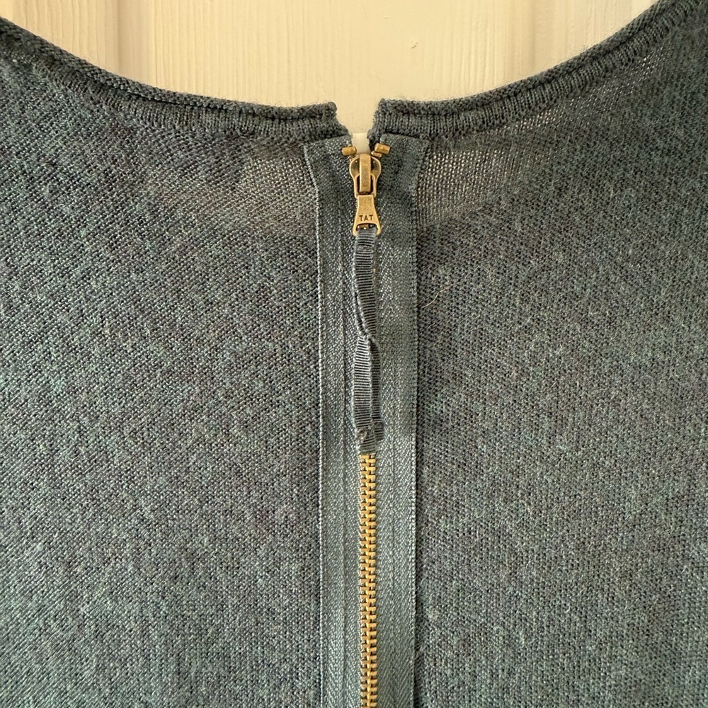 LOFT Deep Green Sweater Dress - Picture 3 of 4